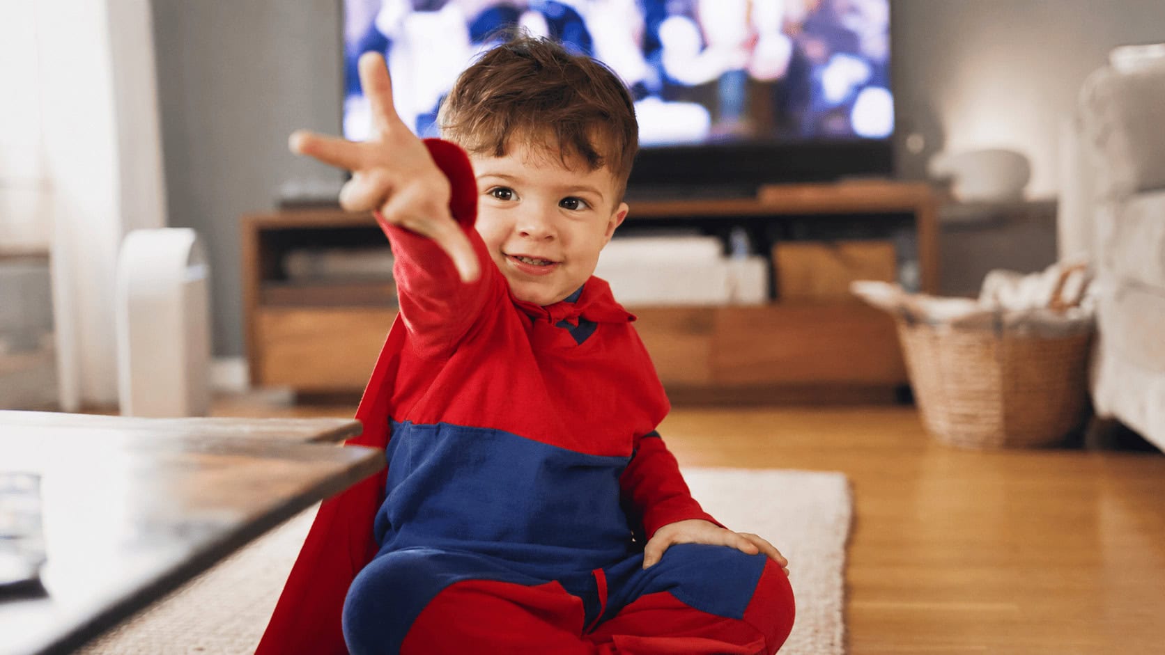 Retail toy aisle stocked with Spider-Man merchandise including action figures, masks, and plush