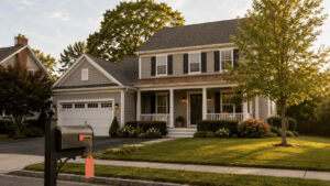 A typical American suburban house representing the rising cost of the American Dream in 2026.