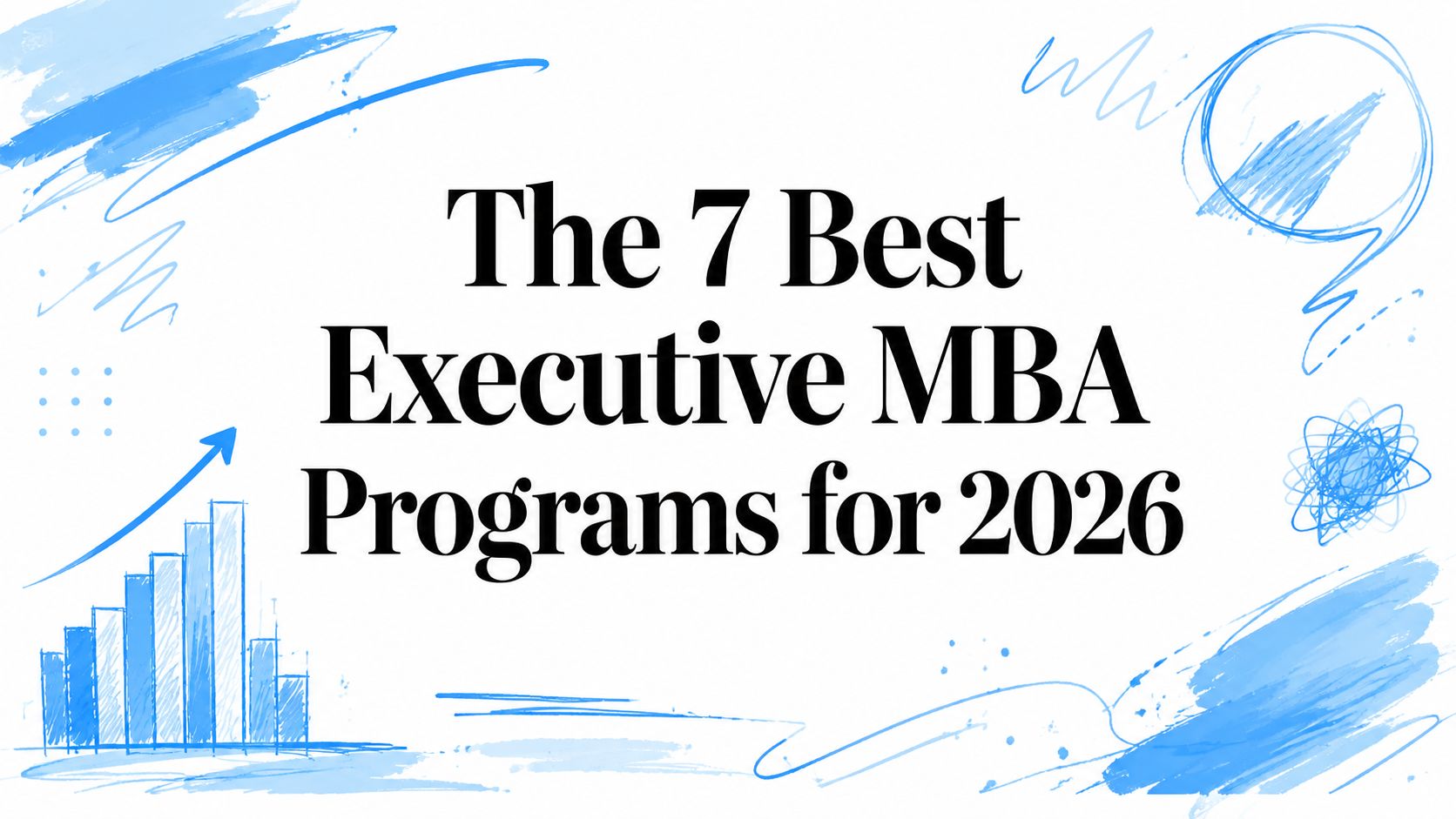 Best Executive MBA programs for 2026 with business growth visuals.