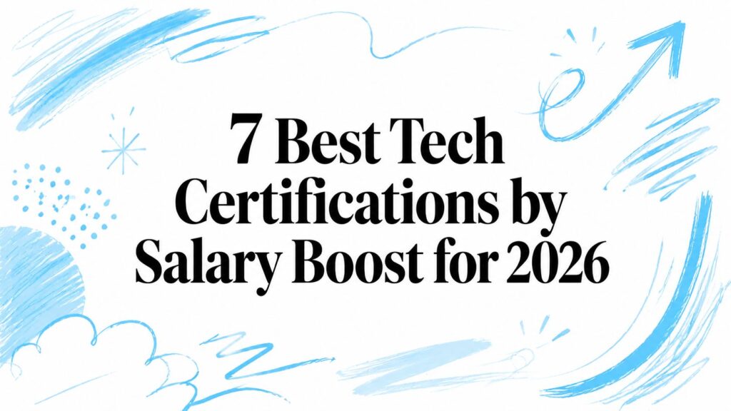 7 Best Tech Certifications by Salary Boost for 2026