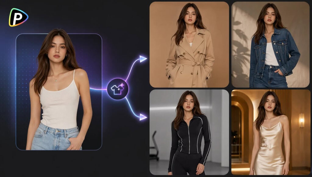 How to Create Clothing Showcase Videos Using Pollo AI Clothes Changer