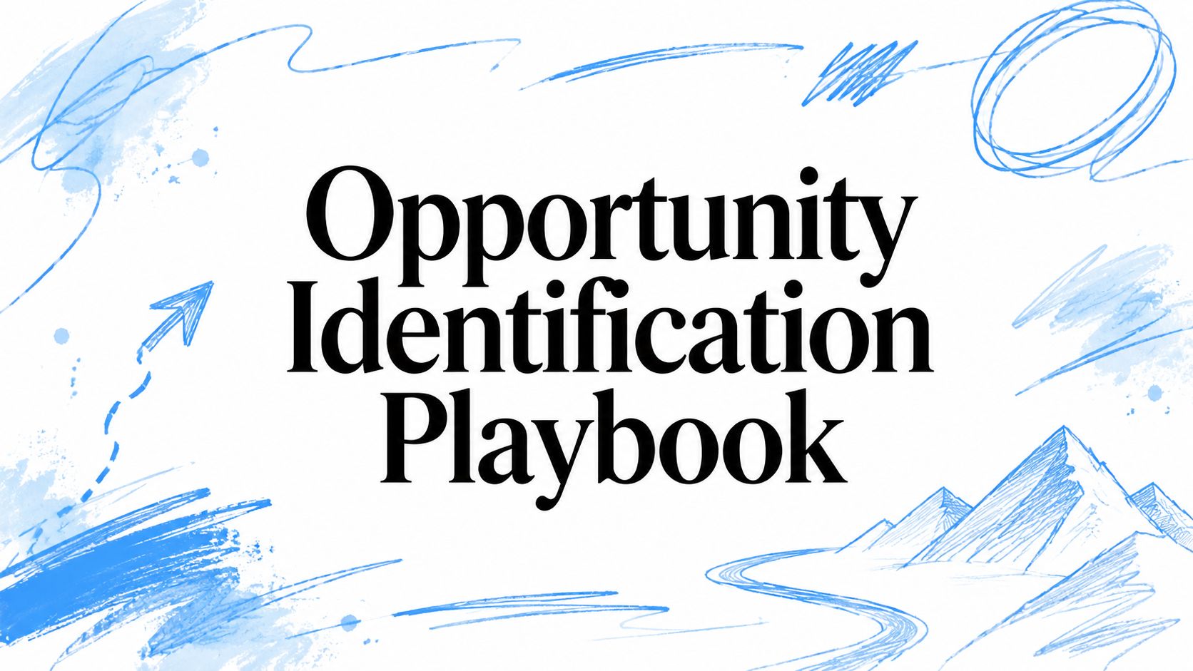 Opportunity Identification Playbook