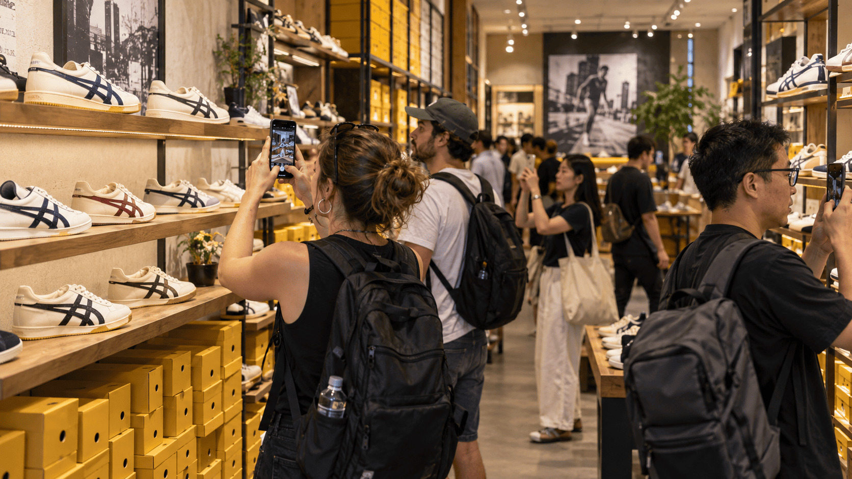 Tokyo's Sneaker Queue Is the Ad. Europe Is the Business