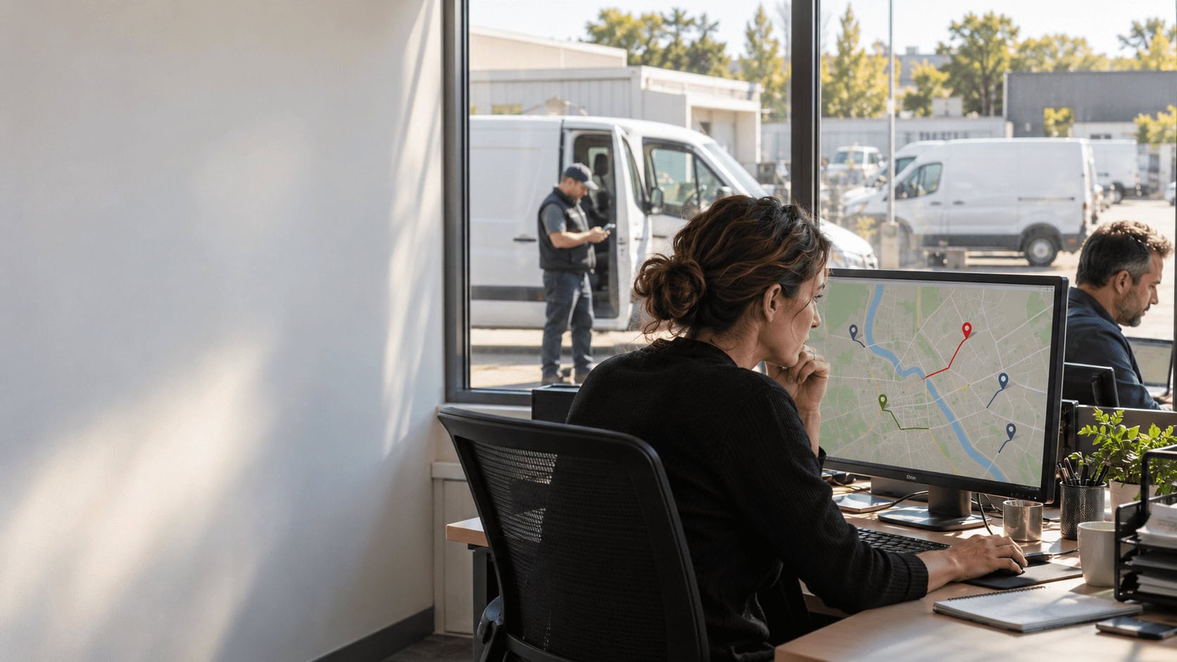 Cómo la tecnología de seguimiento de vehículos puede conectar a conductores, vehículos y equipos de oficina